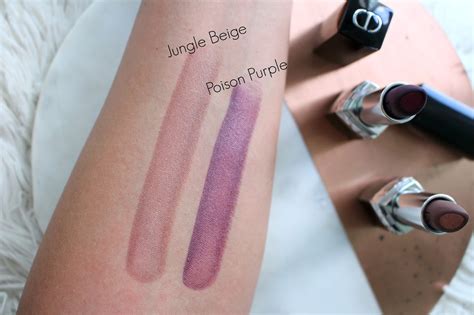 dior lipstick rouge double rouge poison purple|dior lipstick color chart.